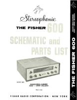 Fisher 600 - Service Manual-2